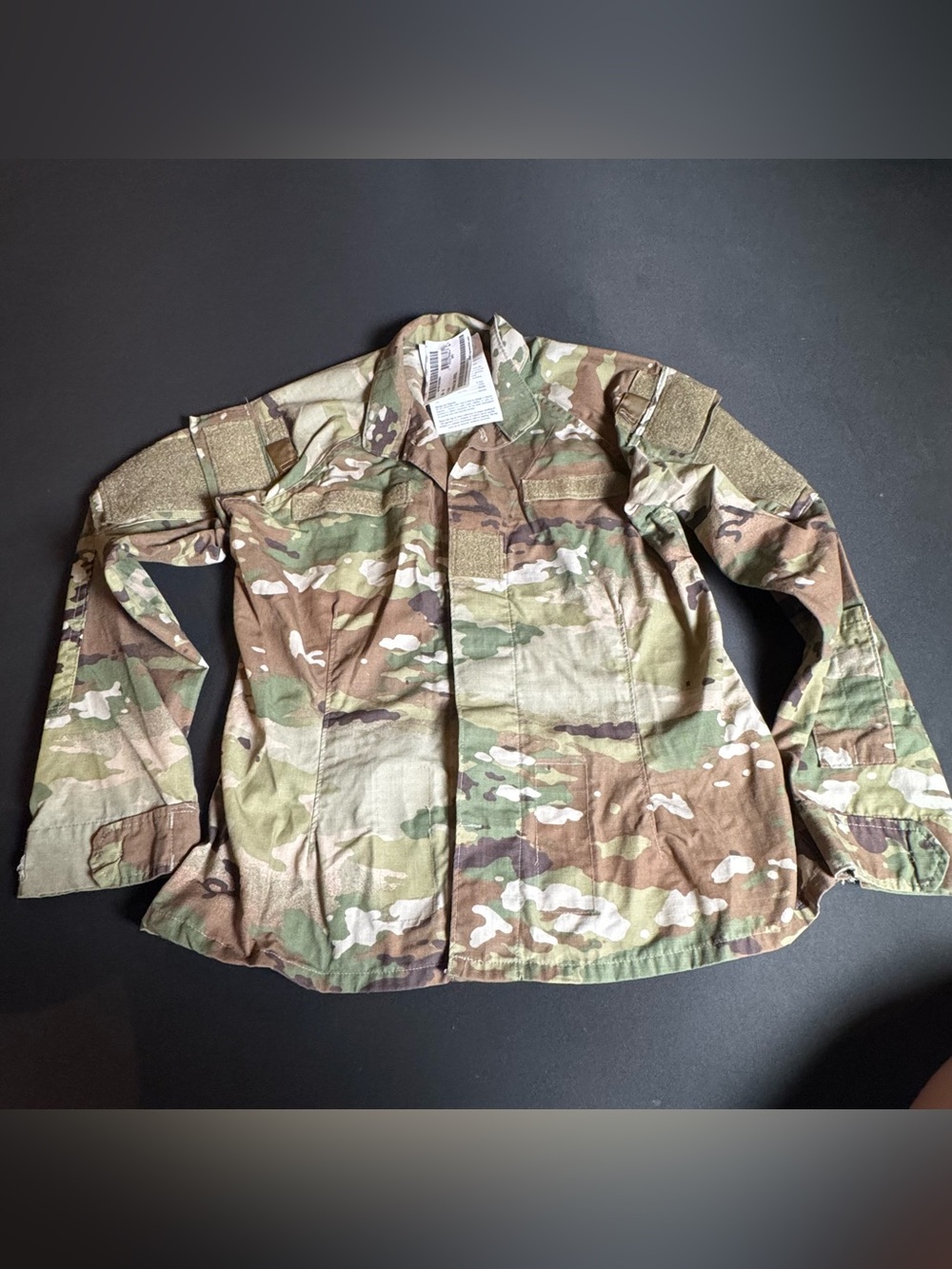 US Army OCP Multicam Female IHWCU Combat Coat – Size 36-Short | New w/ Tags